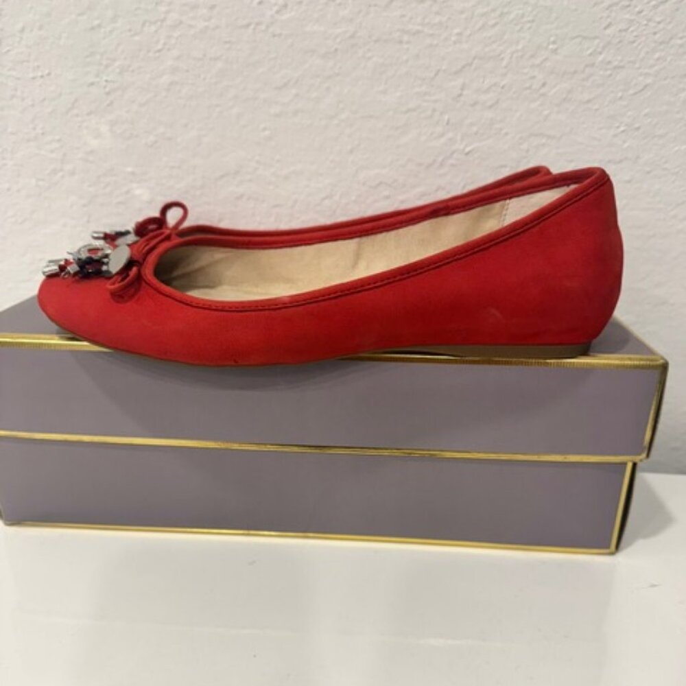 BCBGeneration Comfy Red flats size 8